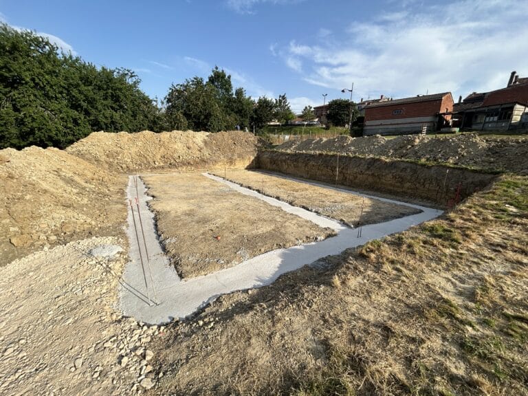 Coulage des fondations