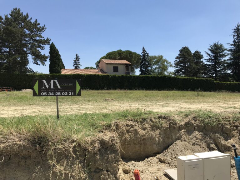 Terrain pour la construction de la maison