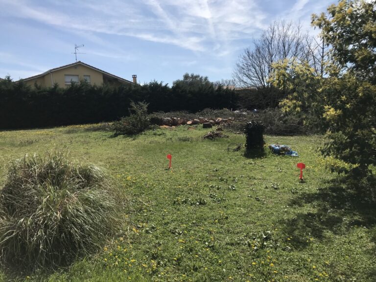 Terrain pour la construction de la maison